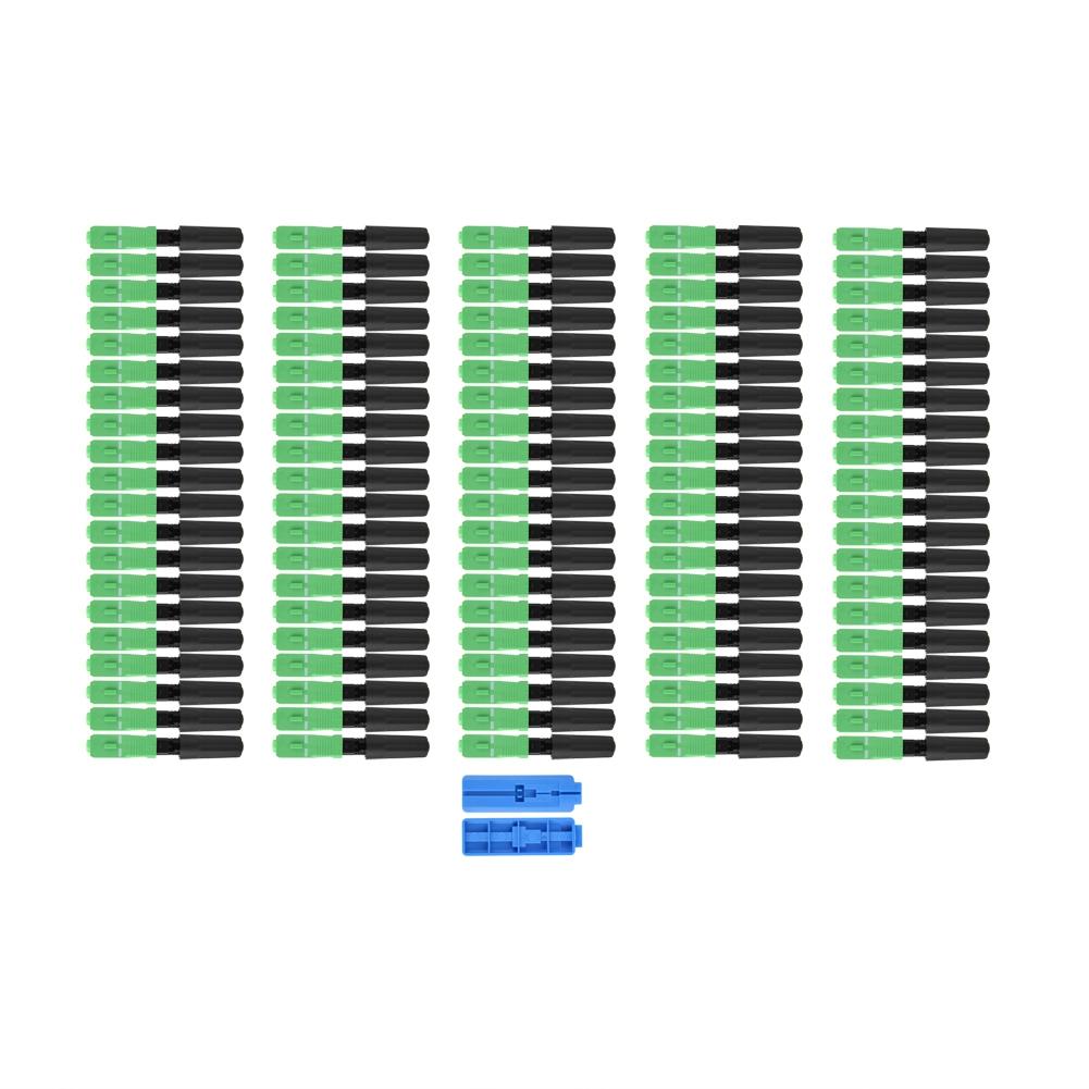 100Pcs SC/ Embedded Optic Fiber Quick Fast Connector Connecting Adapter(straight plug)
100Pcs SC/ Embedded Optic Fiber Quick Fast Connector Connecting Adapter(straight plug)