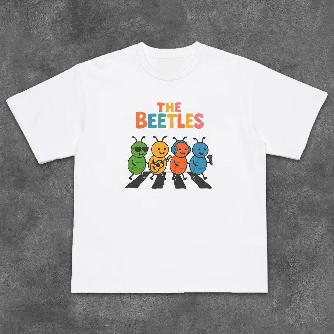 The Beatles Rock Metal Loose and Versatile American Printed Round-neck Short-sleeved T-shirt 4XL
The Beatles Rock Metal Loose and Versatile American Printed Round-neck Short-sleeved T-shirt 4XL