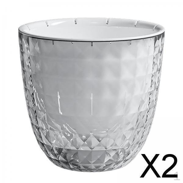 2xPlant Pot Decorative Self Watering Flower Planter for Office Balcony Bedroom
2xPlant Pot Decorative Self Watering Flower Planter for Office Balcony Bedroom