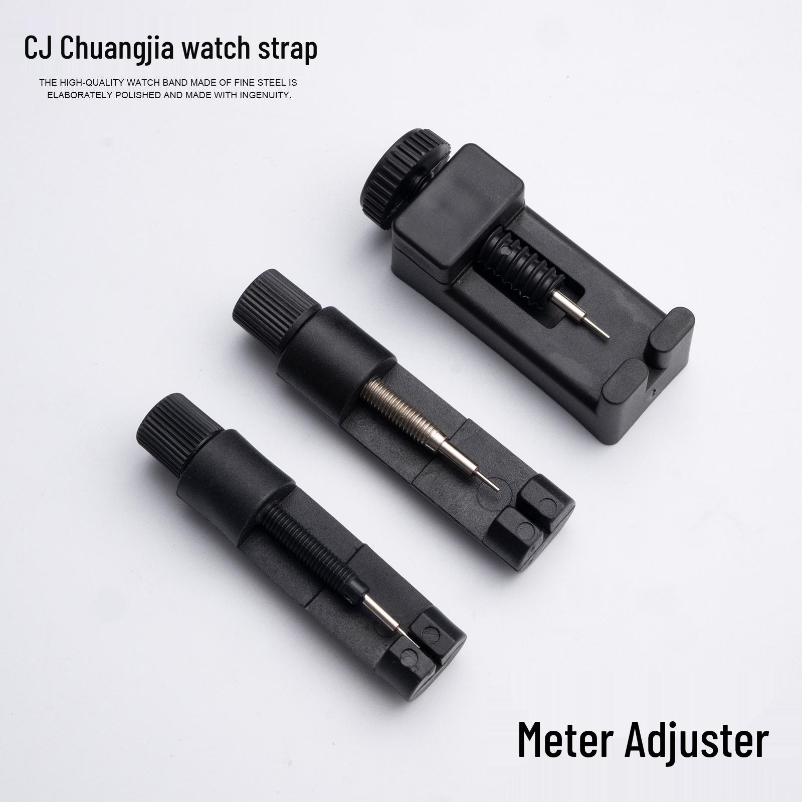 Инструмент для регулировки звеньев стального ремешка часов Black C Type Adjuster
Инструмент для регулировки звеньев стального ремешка часов Black C Type Adjuster