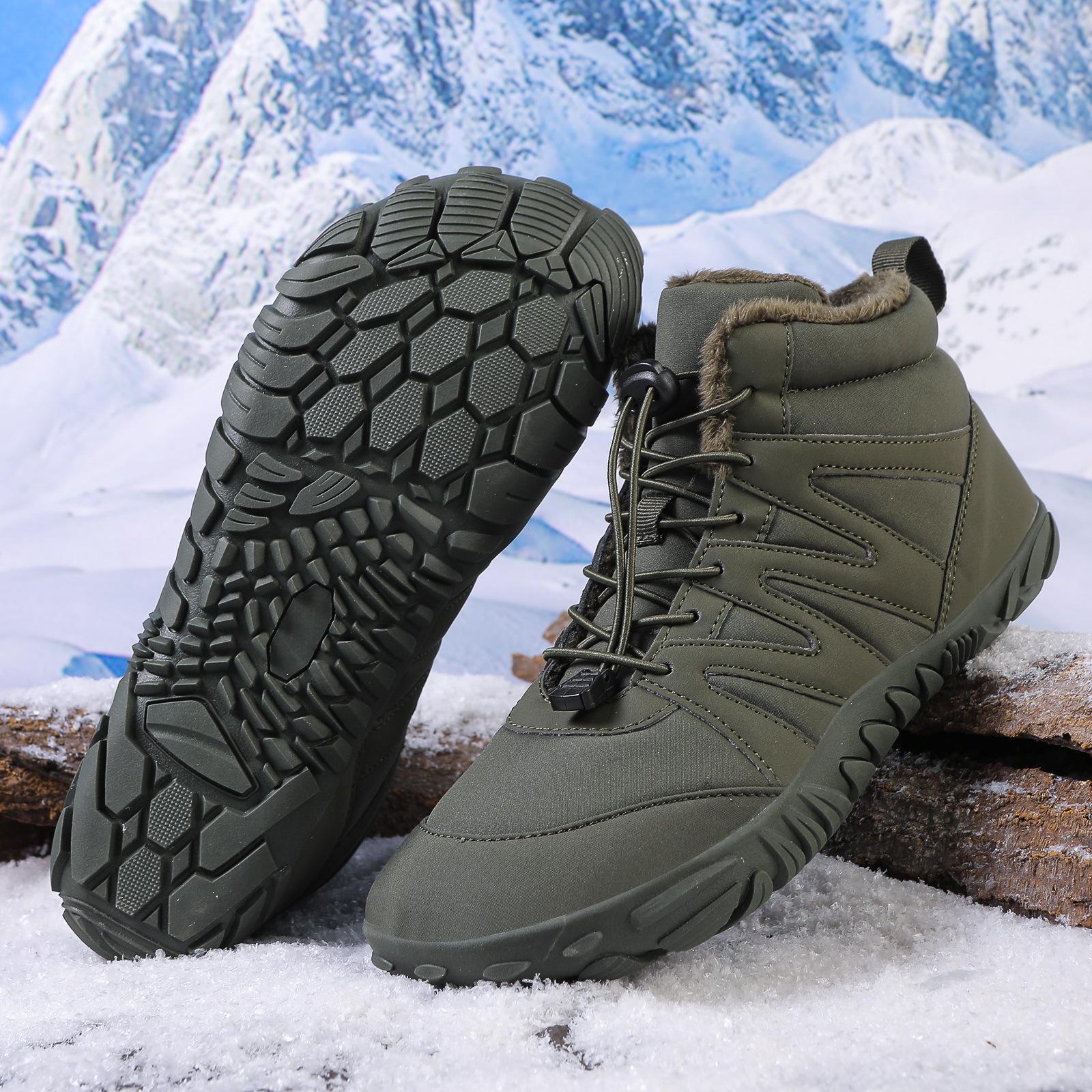 Unisex Plus Size Outdoor Snow Boots - Thickened Velvet, Warm, Anti-Slip, for Hiking & Mountaineering 45
Unisex Plus Size Outdoor Snow Boots - Thickened Velvet, Warm, Anti-Slip, for Hiking & Mountaineering 45