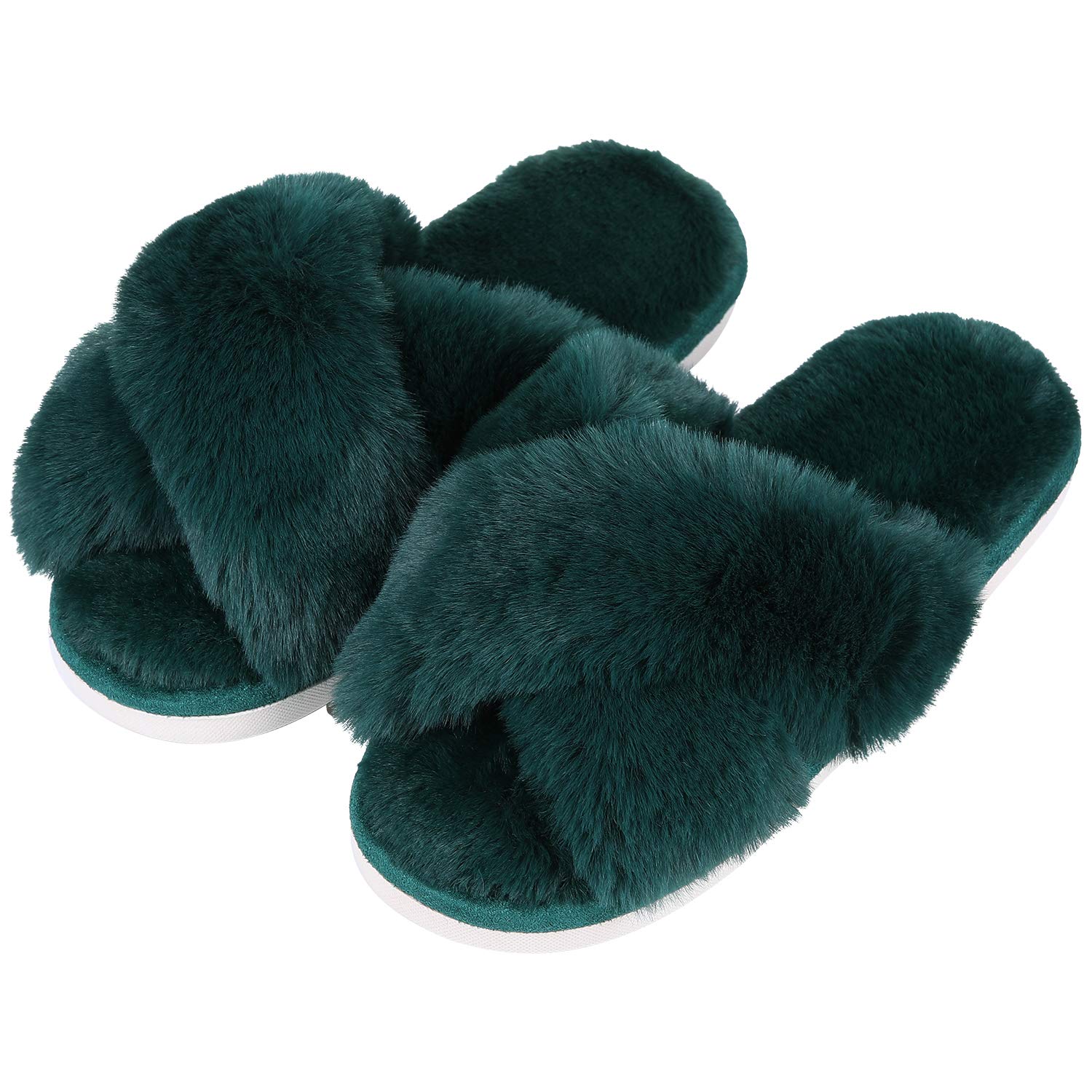 Fashion Litfun Warm Fluffy Home Slippers For Women Fashion Winter Indoor Open Toe Cross Brand Furry Shoes Casual Furry Bedroom Slippers 44-45
Fashion Litfun Warm Fluffy Home Slippers For Women Fashion Winter Indoor Open Toe Cross Brand Furry Shoes Casual Furry Bedroom Slippers 44-45