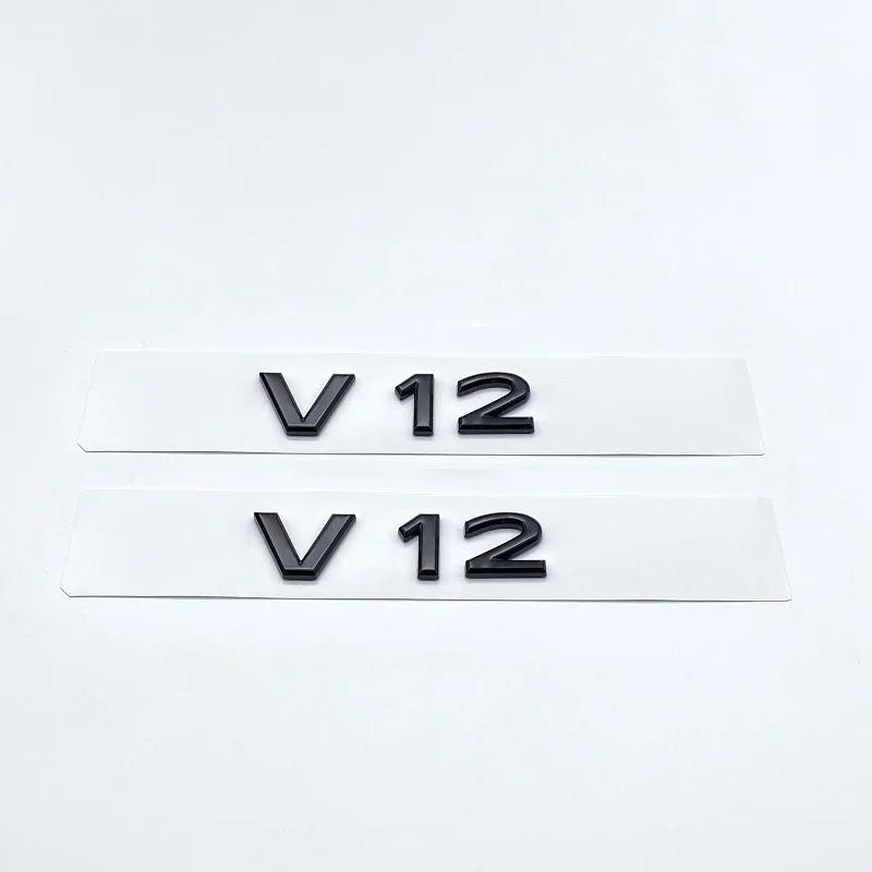 New Chrome Black Letters V12 Emblem for Benz Maybach S680 Car Fender Trunk Rear W221 W222 Logo Sticker glossy black
New Chrome Black Letters V12 Emblem for Benz Maybach S680 Car Fender Trunk Rear W221 W222 Logo Sticker glossy black