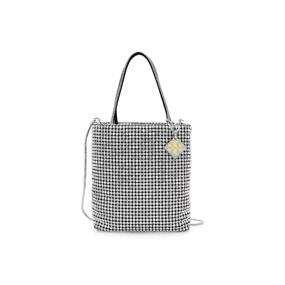 Tory Burch Night Owl Crystal Decorative Magnetic Snap Recycled Nylon Shoulder Crossbody Handbag Mini Women Handbags Silver 152420-040 Basic Set (Bag+Dust Bag)
Tory Burch Night Owl Crystal Decorative Magnetic Snap Recycled Nylon Shoulder Crossbody Handbag Mini Women Handbags Silver 152420-040 Basic Set (Bag+Dust Bag)