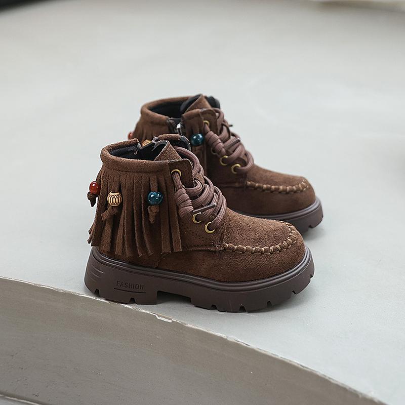 Retro Kids Outdoor Short Boots Spring Autumn Girls Tassel Ankle Boots School Causal Children s Platform Leather Boots 36 кавовий
Retro Kids Outdoor Short Boots Spring Autumn Girls Tassel Ankle Boots School Causal Children s Platform Leather Boots 36 кавовий