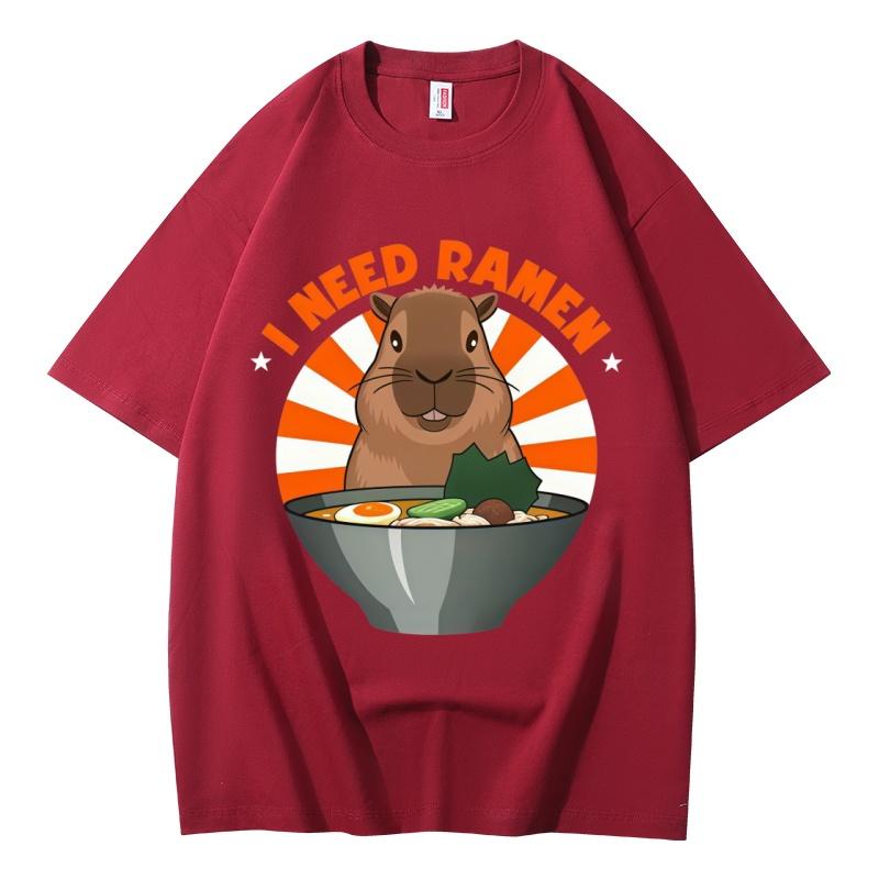 Funny Capybara RaUnisex Lover Graphic Tee For Unisex Soft Cotton Casual Short Sleeve Japanese Streetwear Tshirt S
Funny Capybara RaUnisex Lover Graphic Tee For Unisex Soft Cotton Casual Short Sleeve Japanese Streetwear Tshirt S