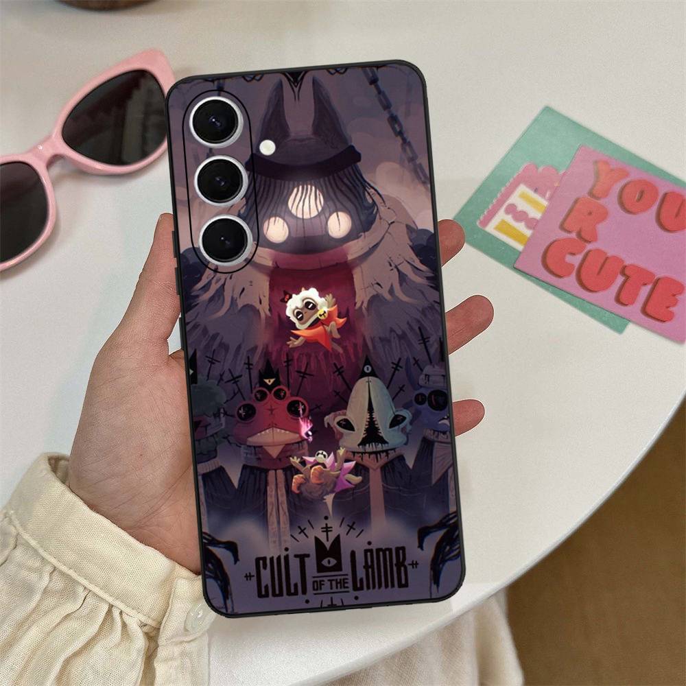 C-Cult of The Lamb Game Phone Case For Samsung S 24 fe 25 Ultra plus 20 lite 21 30 22 23 24 22 Ultra 5G Fundas Samsung S25PLUS
C-Cult of The Lamb Game Phone Case For Samsung S 24 fe 25 Ultra plus 20 lite 21 30 22 23 24 22 Ultra 5G Fundas Samsung S25PLUS