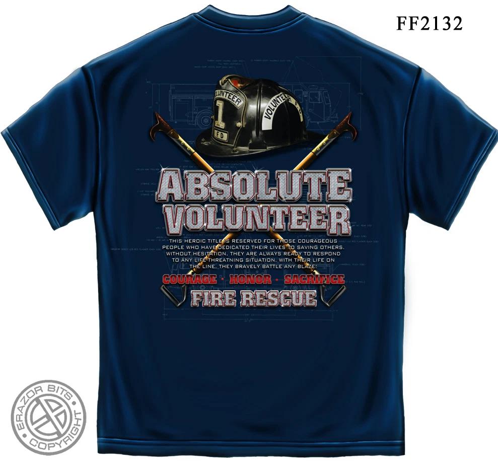 ABSOLUTE VOLUNTEER FIREFIGHTER BLUE T-Shirt 4XL
ABSOLUTE VOLUNTEER FIREFIGHTER BLUE T-Shirt 4XL