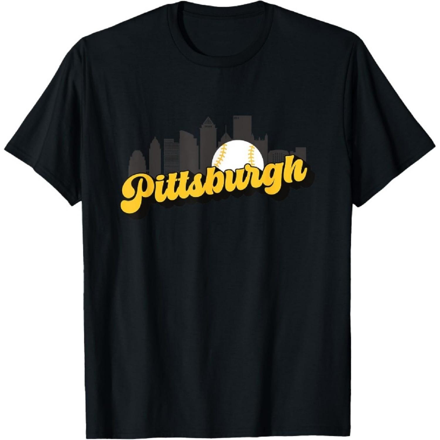 Pittsburgh Baseball Vintage City Skyline Baseball Lover T-Shirt1 XXXXXL чорний
Pittsburgh Baseball Vintage City Skyline Baseball Lover T-Shirt1 XXXXXL чорний