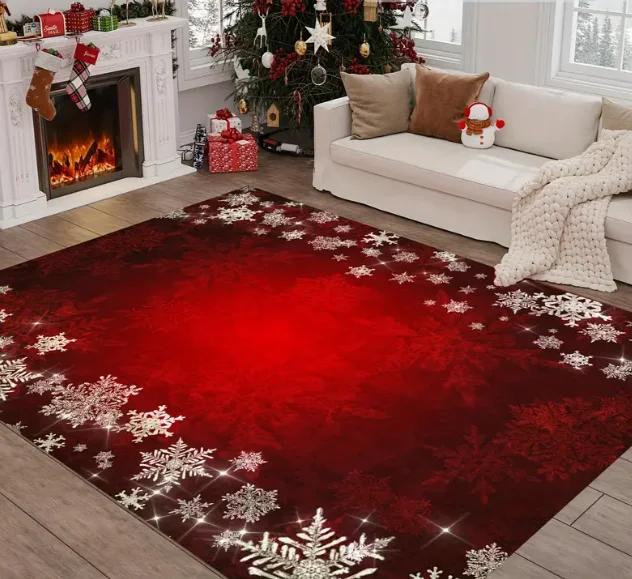 1pc Red Retro Area Rug with Christmas Tree Patterned Christmas Floor Mat Large Size Mats for Terrace Home Decoration Rugs 40X60CM
1pc Red Retro Area Rug with Christmas Tree Patterned Christmas Floor Mat Large Size Mats for Terrace Home Decoration Rugs 40X60CM