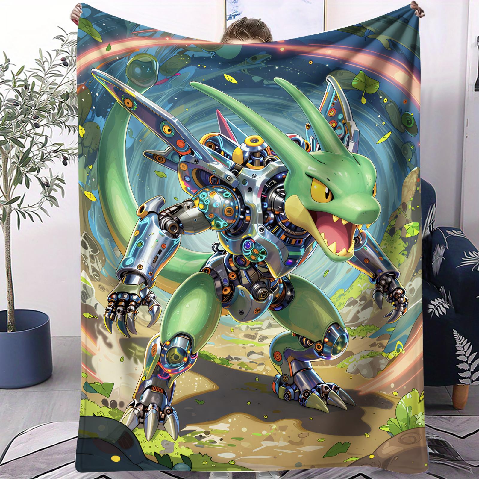 3D Pokemon Cyberpunk RayquazaGrookey Print Fleece Throw Blanket for Adult Quality Super Soft Warm Universal Blanket for Travel 70x100cm
3D Pokemon Cyberpunk RayquazaGrookey Print Fleece Throw Blanket for Adult Quality Super Soft Warm Universal Blanket for Travel 70x100cm