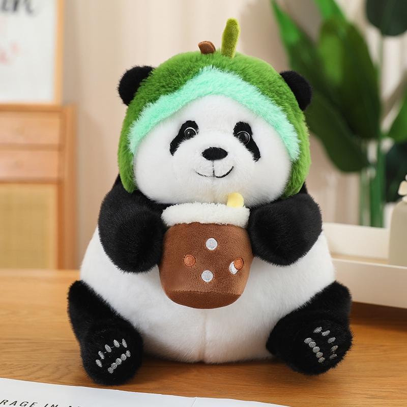 Kawaii Simulation Cosplay Panda Dragon Bamboo Fruit Black and White Plush Dolls Decorate The Bedroom Fubao Sisters Plush Doll 40cm-45cm
Kawaii Simulation Cosplay Panda Dragon Bamboo Fruit Black and White Plush Dolls Decorate The Bedroom Fubao Sisters Plush Doll 40cm-45cm