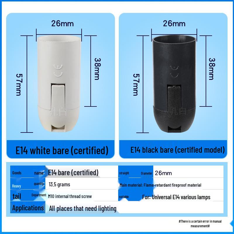 E27/E14 Lamp Holders & Sockets: Desk, Floor, Pendant Lights & Accessories
E27/E14 Lamp Holders & Sockets: Desk, Floor, Pendant Lights & Accessories