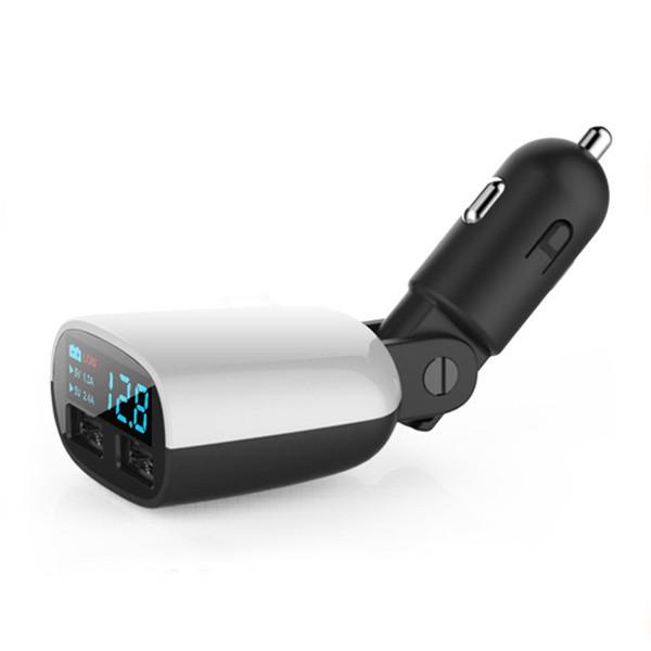 Car Charger With Led Voltage Current Display Dual Usb Fast Charging For Travel And Commuting
Car Charger With Led Voltage Current Display Dual Usb Fast Charging For Travel And Commuting