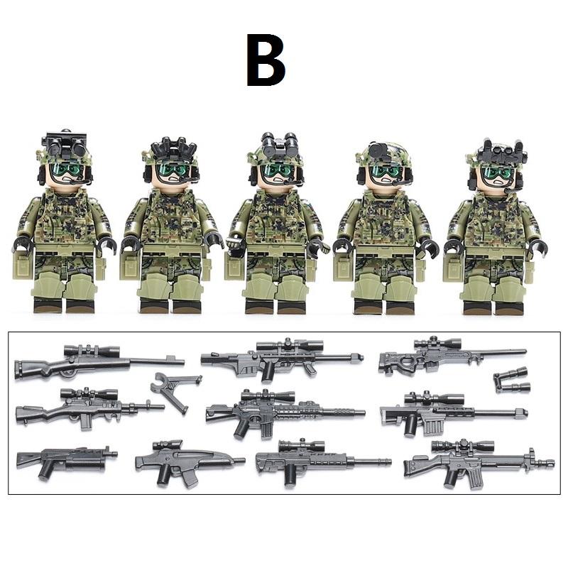 Российский спецназ, солдаты спецназа, SWAT, оружие, строительные блоки, комплект, наборы кирпичей, классическая модель, детские игрушки
Российский спецназ, солдаты спецназа, SWAT, оружие, строительные блоки, комплект, наборы кирпичей, классическая модель, детские игрушки