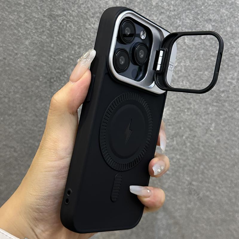 Для Magsafe Matte Magnetic Stand Phone Case for iPhone 15 14 13 12 11 Pro Max Plus Soft Silicone Camera Lens Holder Cover funda For iPhone 15 Pro чорний
Для Magsafe Matte Magnetic Stand Phone Case for iPhone 15 14 13 12 11 Pro Max Plus Soft Silicone Camera Lens Holder Cover funda For iPhone 15 Pro чорний