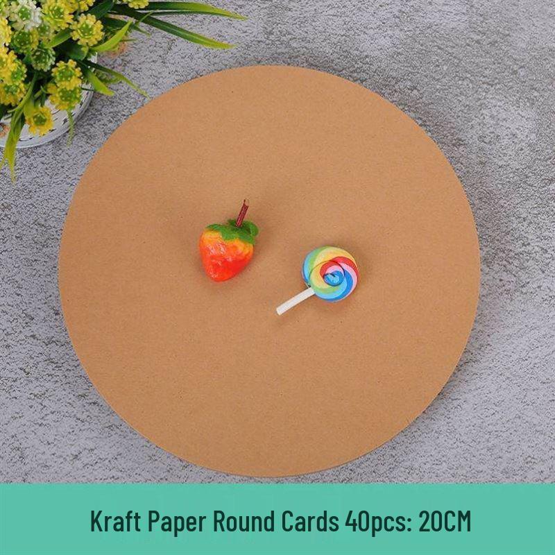 Thick White Cardstock Circles for Handmade Art and Drawing
Thick White Cardstock Circles for Handmade Art and Drawing