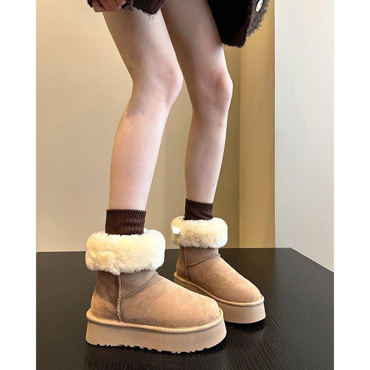 Версия из мягкой кожи~ Северо-восточные двухсторонние толстоподошвенные ботинки-дутики средней длины с меховой отделкой женские хлопковые ботинки с мехом 40 коричневый
Версия из мягкой кожи~ Северо-восточные двухсторонние толстоподошвенные ботинки-дутики средней длины с меховой отделкой женские хлопковые ботинки с мехом 40 коричневый