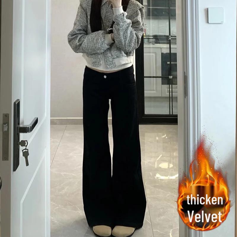 Plus Size Women s Fleece-Lined Stretch Flare Jeans - Winter Slimming Wide Leg Pants 3XL
Plus Size Women s Fleece-Lined Stretch Flare Jeans - Winter Slimming Wide Leg Pants 3XL