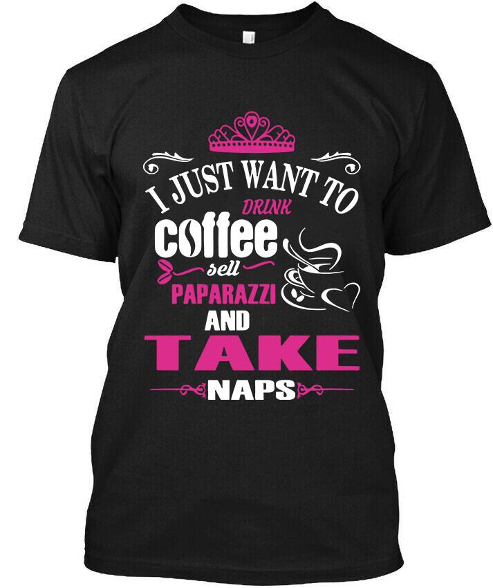 NEW POPULAR! I Just Want To Drink Coffee Sell Paparazzi Logo T-Shirt Size S-4XL Unisex T-Shirt XXL
NEW POPULAR! I Just Want To Drink Coffee Sell Paparazzi Logo T-Shirt Size S-4XL Unisex T-Shirt XXL