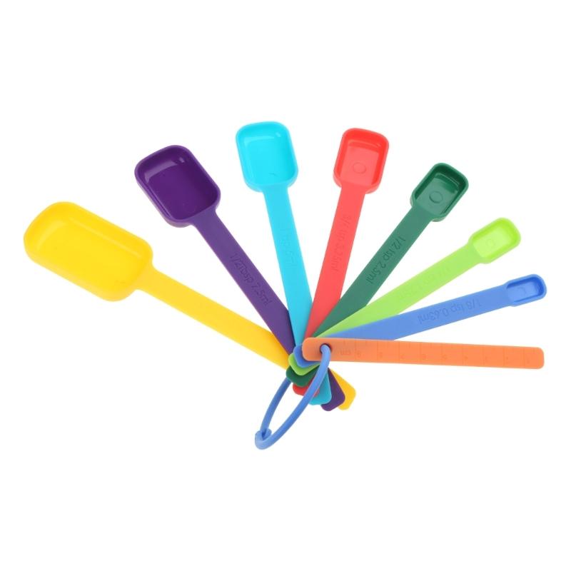 7 Pack Measuring Cups/Spoons Measuring Teaspoons Set Plastic Texture for Kitchen Cooking Baking Kitchen Gadgets 1
7 Pack Measuring Cups/Spoons Measuring Teaspoons Set Plastic Texture for Kitchen Cooking Baking Kitchen Gadgets 1
