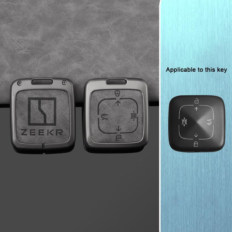Zinc Alloy Key Bag for ZEEKR Key Case Zeekr Key Shell Cover for Extremely Krypton 001 007 009 ZEEKR X Keychain Car Accessories
Zinc Alloy Key Bag for ZEEKR Key Case Zeekr Key Shell Cover for Extremely Krypton 001 007 009 ZEEKR X Keychain Car Accessories