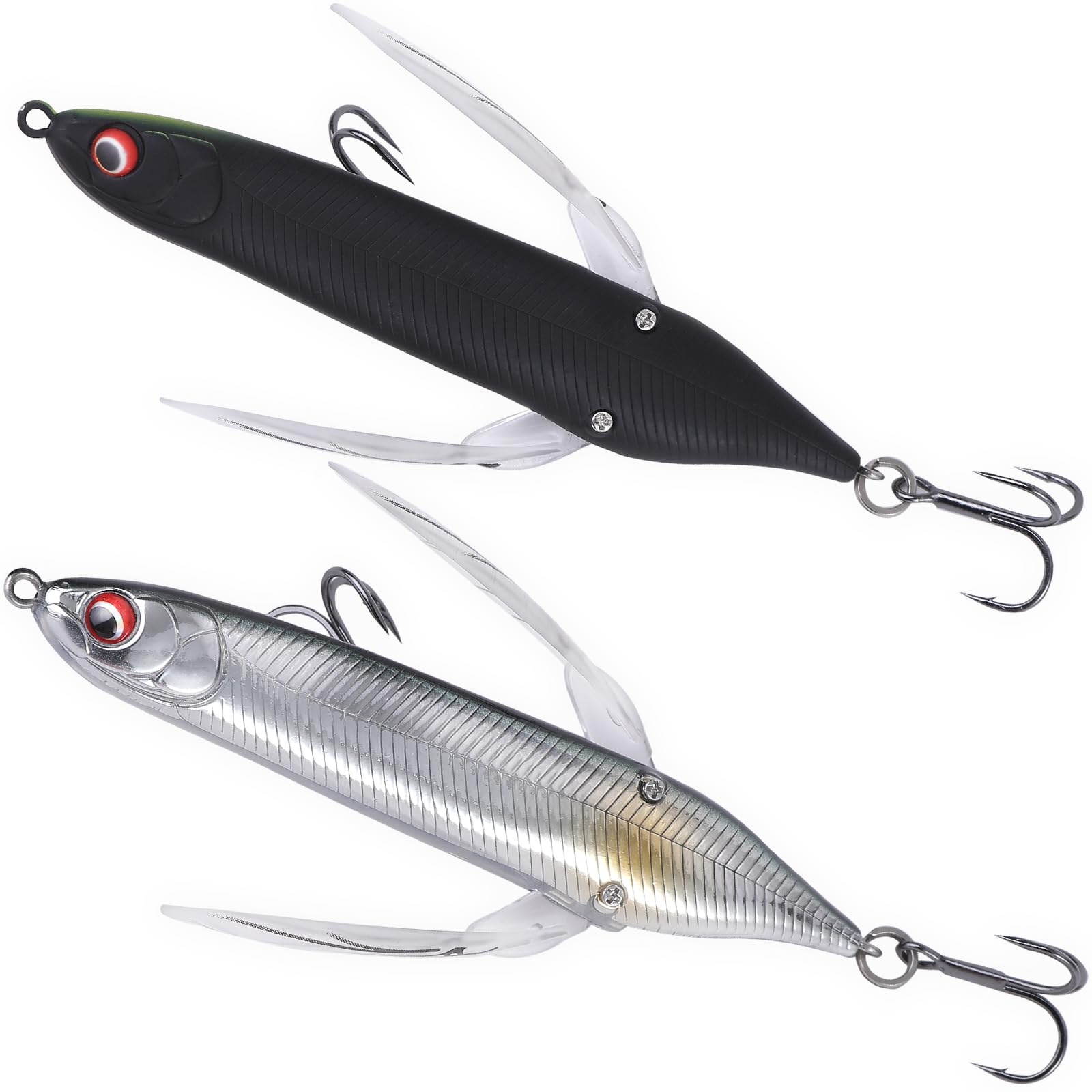 CONTYU Black Bass Lure Set of Top Crawler 80mm x Color A of 2, Feathers, 6.5g (80mm / 6.5g, (Set 2))
CONTYU Black Bass Lure Set of Top Crawler 80mm x Color A of 2, Feathers, 6.5g (80mm / 6.5g, (Set 2))