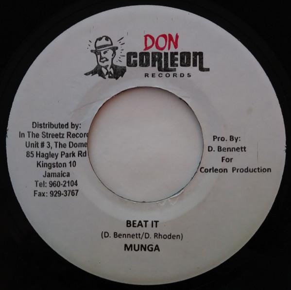 7inch Record MUNGA - Beat It NONE Don Corleon Rec 1983 Jamaica Reggae, Ska & Dub Used
7inch Record MUNGA - Beat It NONE Don Corleon Rec 1983 Jamaica Reggae, Ska & Dub Used