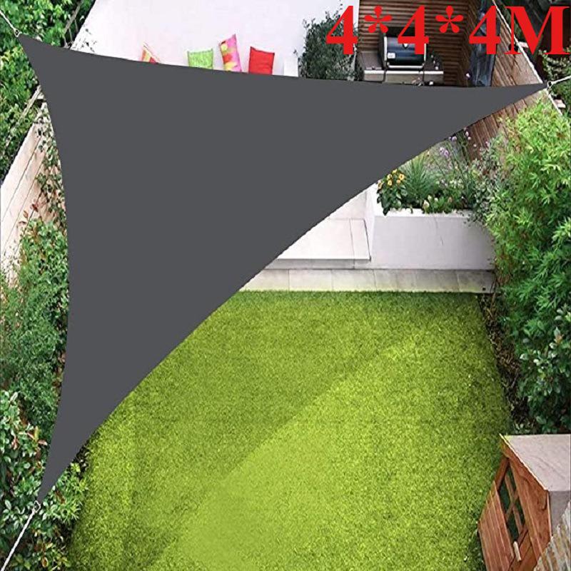 Garden Swimming Pool UV-resistant Sunshade Sail, Outdoor Waterproof Polyester Sun Protection Triangular Shade Sail (with 3 carabiners) сірий колір
Garden Swimming Pool UV-resistant Sunshade Sail, Outdoor Waterproof Polyester Sun Protection Triangular Shade Sail (with 3 carabiners) сірий колір