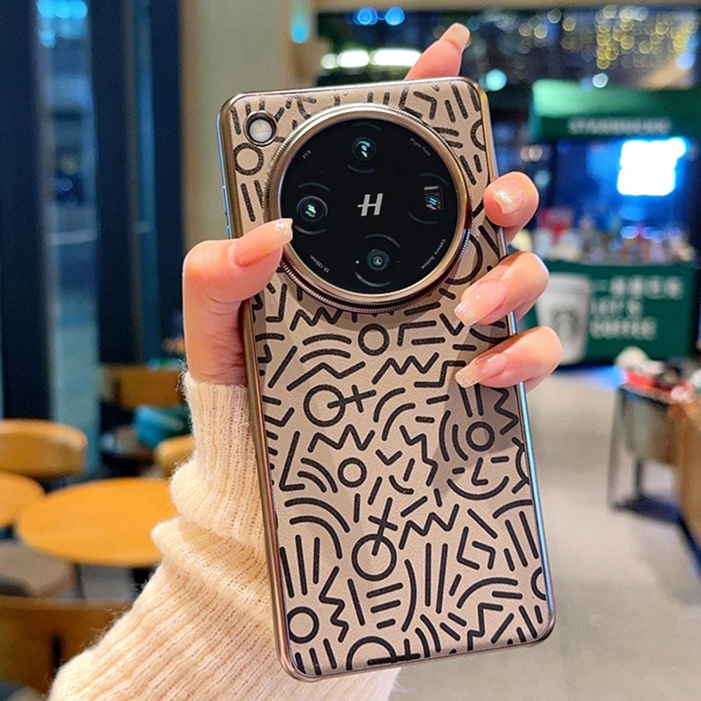 For Oppo Find X8 Pro 5G Case Creative Doodle Leather Electroplated Phone Back Cover Silver
For Oppo Find X8 Pro 5G Case Creative Doodle Leather Electroplated Phone Back Cover Silver