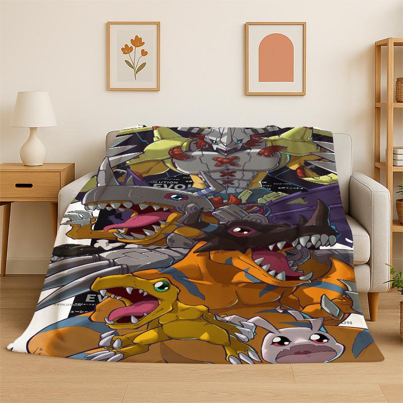 Digimon Adventure Angewomon Agumon Cartoon Flannel Blanket Soft Warm Throw Blanket for Bedroom Living Room Bed Travel Picnic 75x90cm
Digimon Adventure Angewomon Agumon Cartoon Flannel Blanket Soft Warm Throw Blanket for Bedroom Living Room Bed Travel Picnic 75x90cm