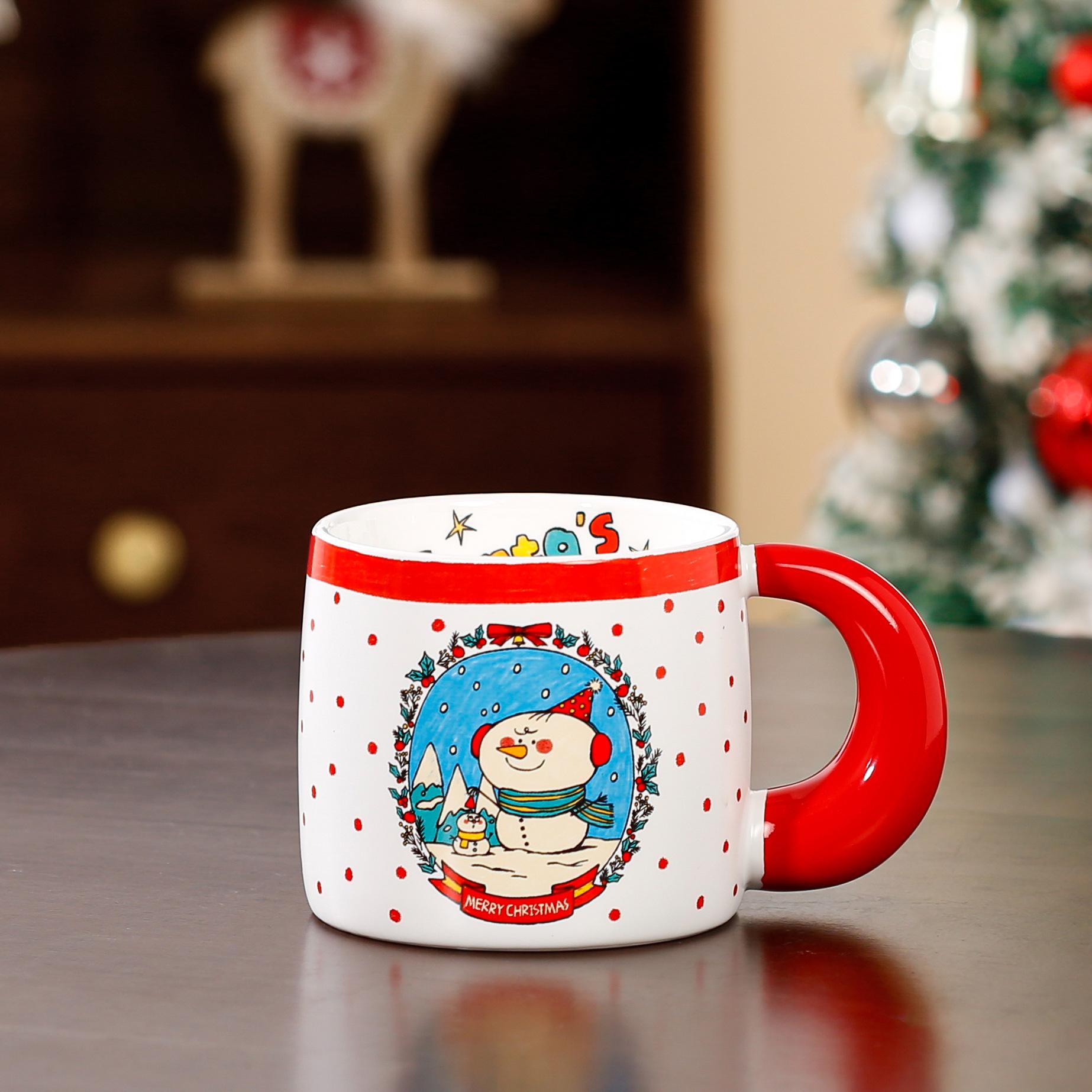 Открытие подарка одинарная чашка рождественский подарочный набор коробок для девочек сувенир керамическая чашка милая кружка 450ML
Открытие подарка одинарная чашка рождественский подарочный набор коробок для девочек сувенир керамическая чашка милая кружка 450ML