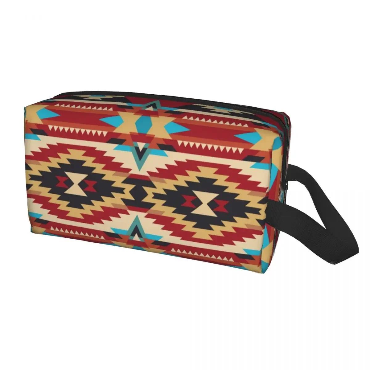 Custom Aztec Geometric Native Southwest Ethnic Pattern Makeup Bag for Travel Cosmetic Organizer Fashion Storage Toiletry Bags 25.5x16x12.5CM
Custom Aztec Geometric Native Southwest Ethnic Pattern Makeup Bag for Travel Cosmetic Organizer Fashion Storage Toiletry Bags 25.5x16x12.5CM