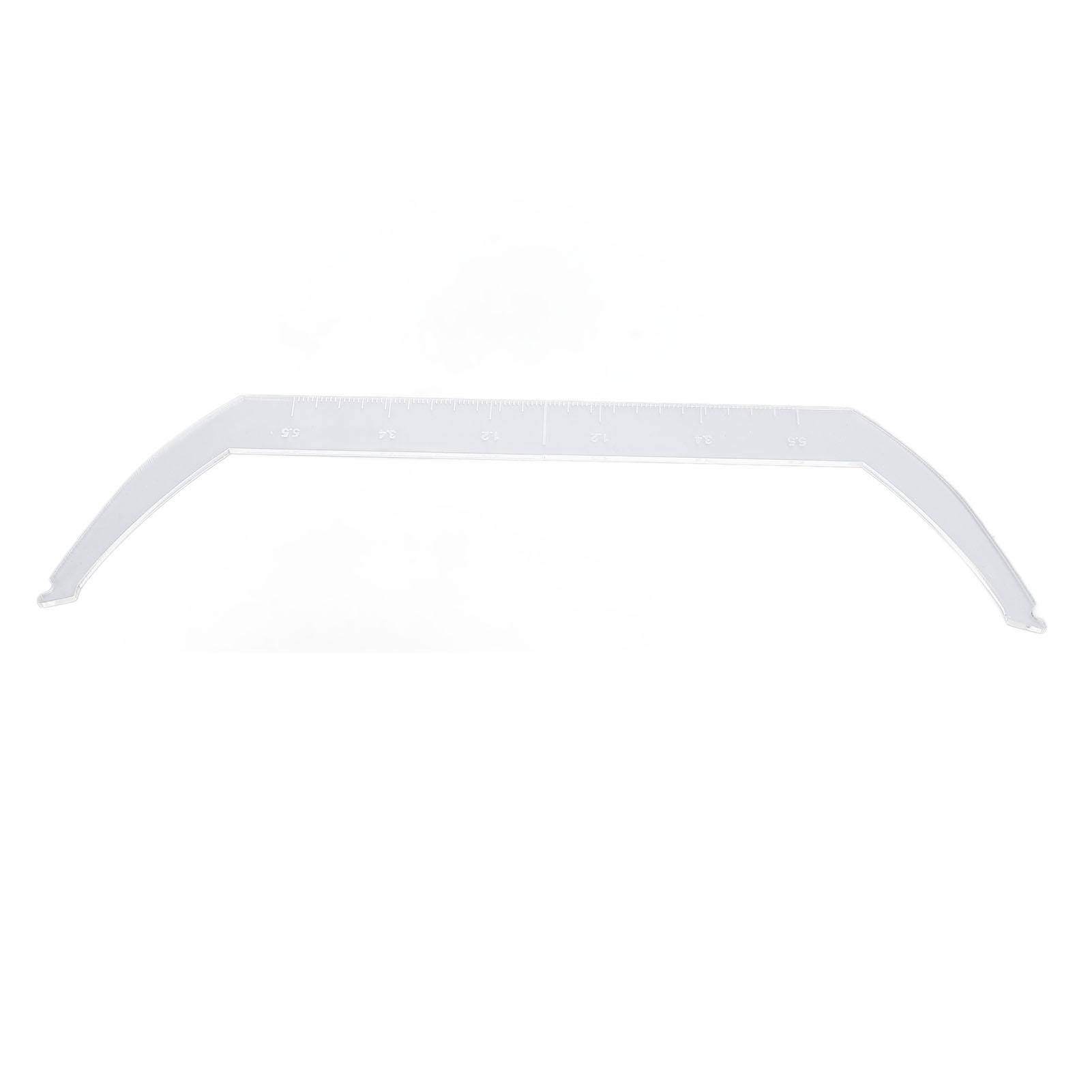 Eyebrow Line Marker Ruler with Scale Bendable Transparent Eyebrow Drawing Marking Ruler
Eyebrow Line Marker Ruler with Scale Bendable Transparent Eyebrow Drawing Marking Ruler