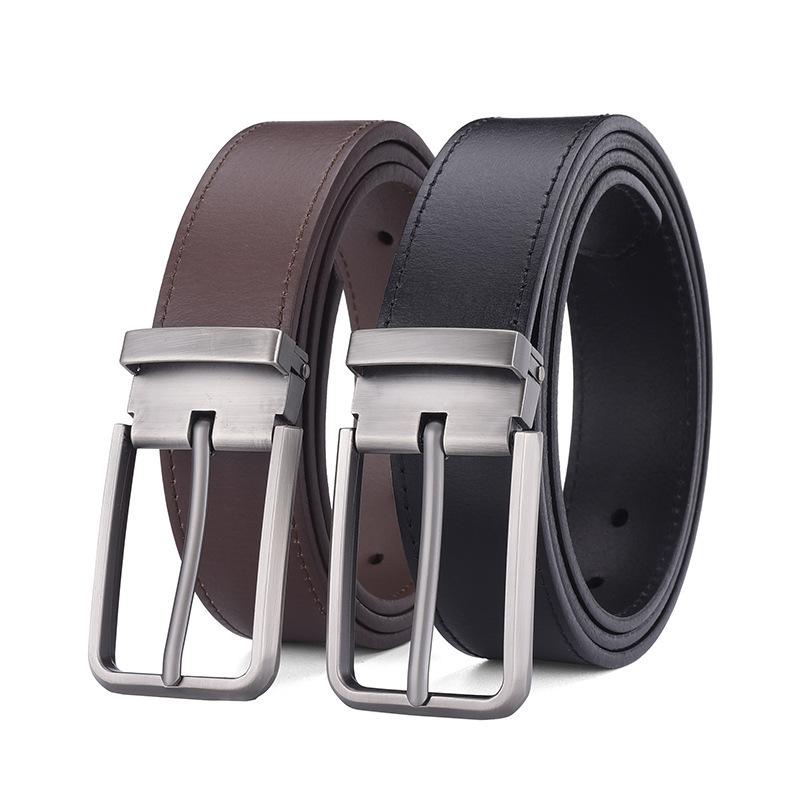 Belt Men S, Genuine Leather First Layer Cowhide Belt Zinc Alloy Pin Buckle Belt Men S Premium Belt 130cm чорний
Belt Men S, Genuine Leather First Layer Cowhide Belt Zinc Alloy Pin Buckle Belt Men S Premium Belt 130cm чорний