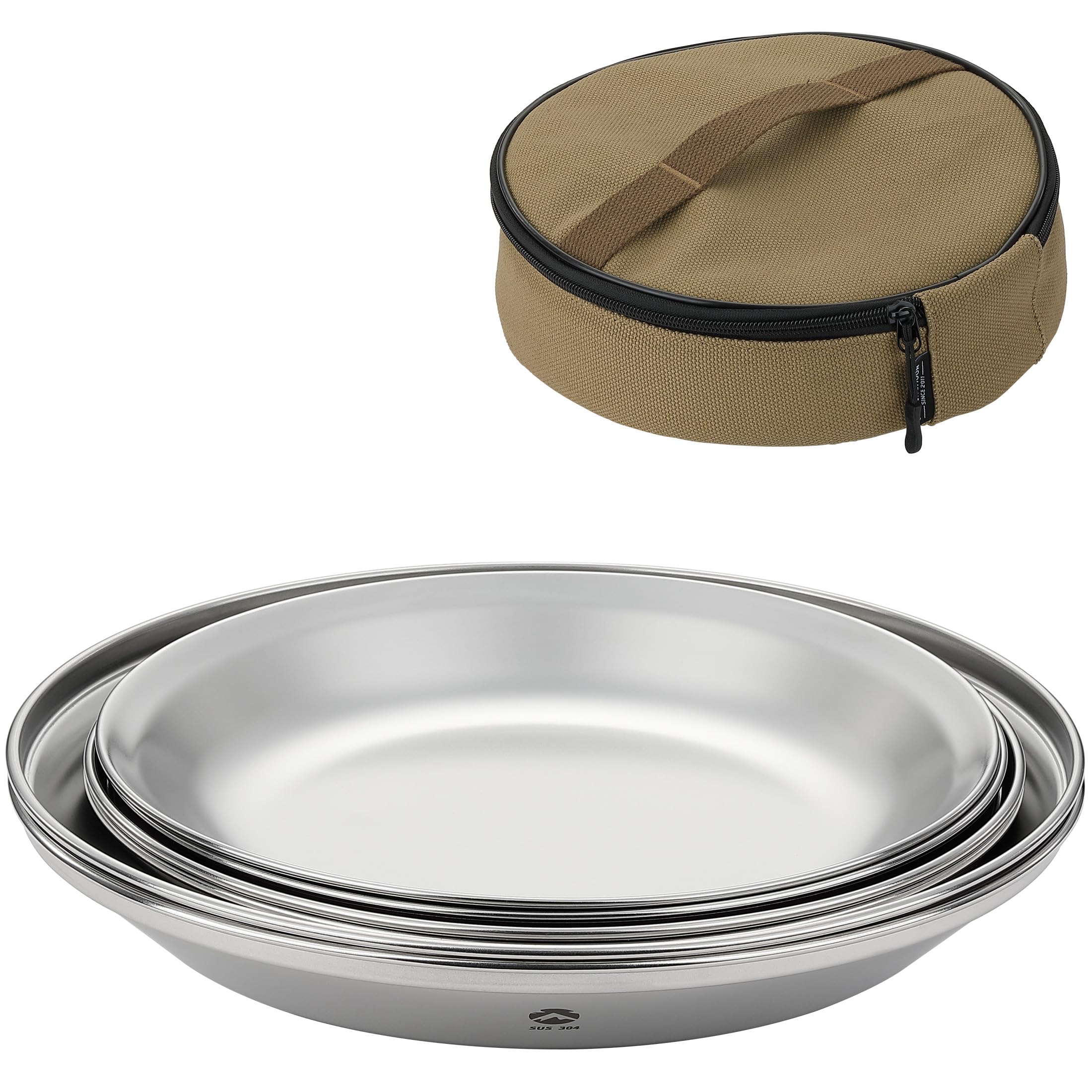 CAMPING MOON Outdoor Tableware Кемпинговая тарелка из нержавеющей стали Набор столовых приборов из 8 предметов, в комплекте чехол из холста S397-2S
CAMPING MOON Outdoor Tableware Кемпинговая тарелка из нержавеющей стали Набор столовых приборов из 8 предметов, в комплекте чехол из холста S397-2S