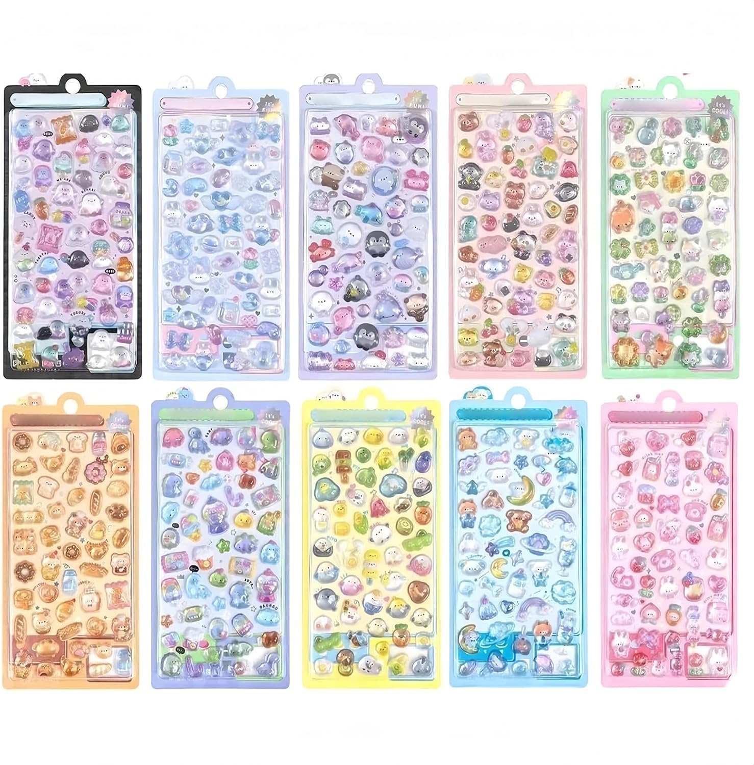 Rignrtim Sticker Set of 10 Sheets Kids Smartphone Case Decoration Notebook DIY Gift Easy to Peel
Rignrtim Sticker Set of 10 Sheets Kids Smartphone Case Decoration Notebook DIY Gift Easy to Peel