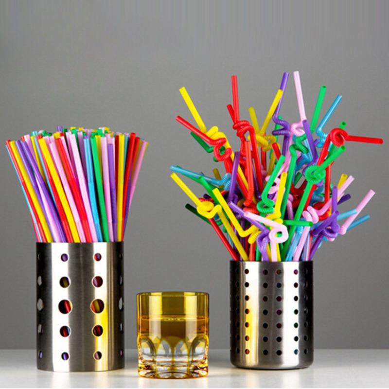 Artistic Straws Disposable Beverage StrawsFood-grade Plastic Colored and Flexible Straws 6 * 260Mm 100pcs/bag різнокольоровий
Artistic Straws Disposable Beverage StrawsFood-grade Plastic Colored and Flexible Straws 6 * 260Mm 100pcs/bag різнокольоровий