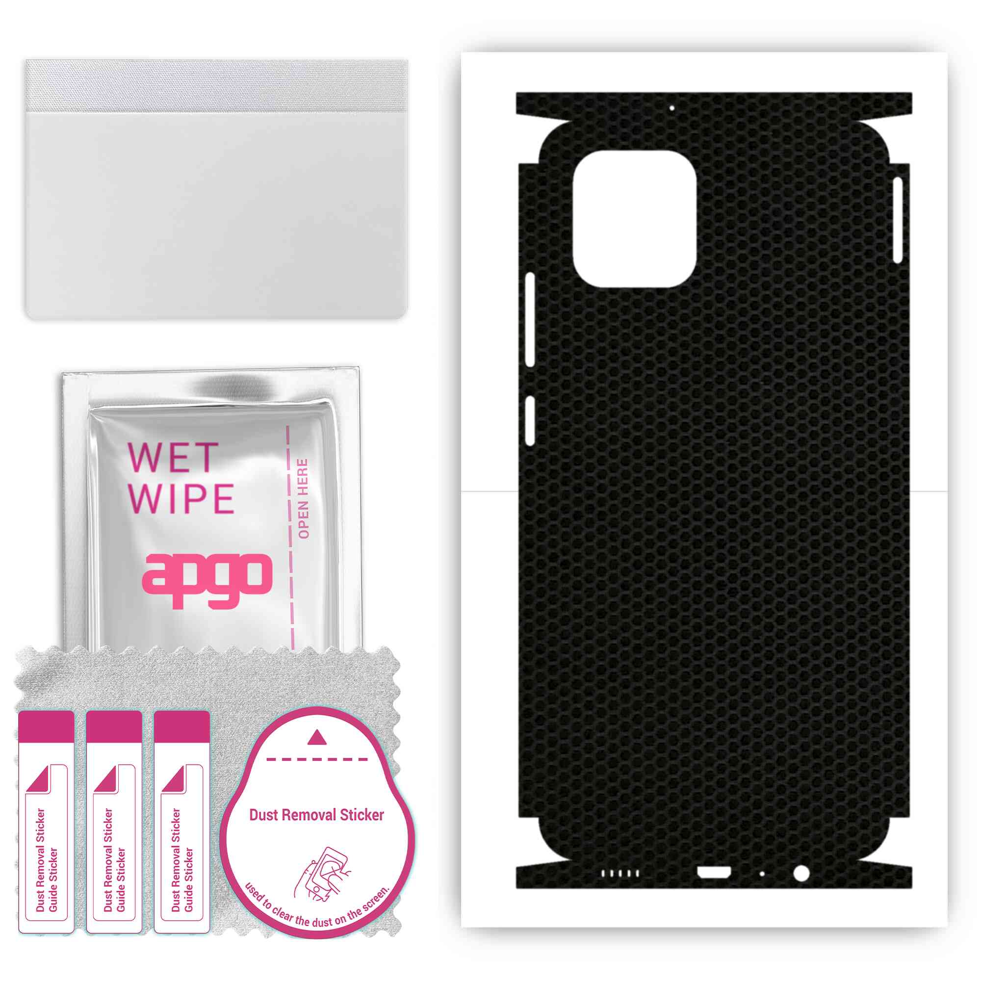 apgo Protective Skin Sticker for the back+sides compatible with Samsung Galaxy A03, Full Wrap Film, Foil, Vinyl - Pattern Matrix
apgo Protective Skin Sticker for the back+sides compatible with Samsung Galaxy A03, Full Wrap Film, Foil, Vinyl - Pattern Matrix