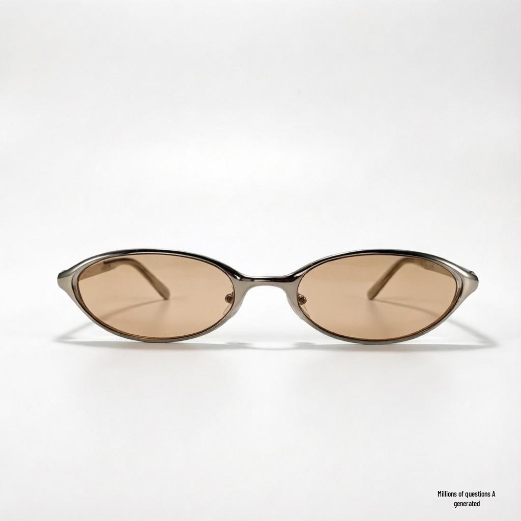 GM26 Y2K Metal Cat Eye Sunglasses - Moody Wang Hedi Style, Oval Old Money Sun Protection Tortoise Shell Tea
GM26 Y2K Metal Cat Eye Sunglasses - Moody Wang Hedi Style, Oval Old Money Sun Protection Tortoise Shell Tea