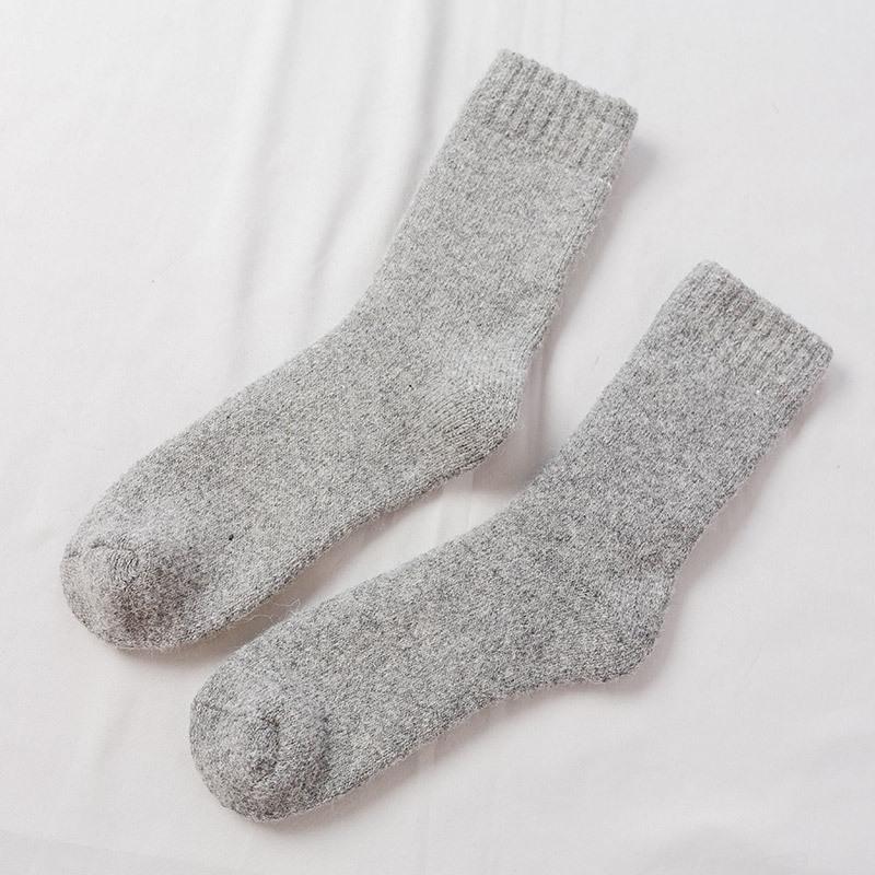 Unisex Ultra-Thick Winter Wool Socks with Fleece Lining and Towel Texture, Solid Colors One Size
Unisex Ultra-Thick Winter Wool Socks with Fleece Lining and Towel Texture, Solid Colors One Size
