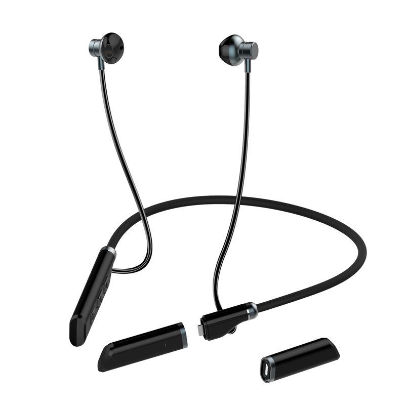 B998 Wireless Neckband Headphones Half In-Ear Bluetooth-compatible 5.3 Earphones Noise Cancelling Earbuds with Pluggable A
B998 Wireless Neckband Headphones Half In-Ear Bluetooth-compatible 5.3 Earphones Noise Cancelling Earbuds with Pluggable A