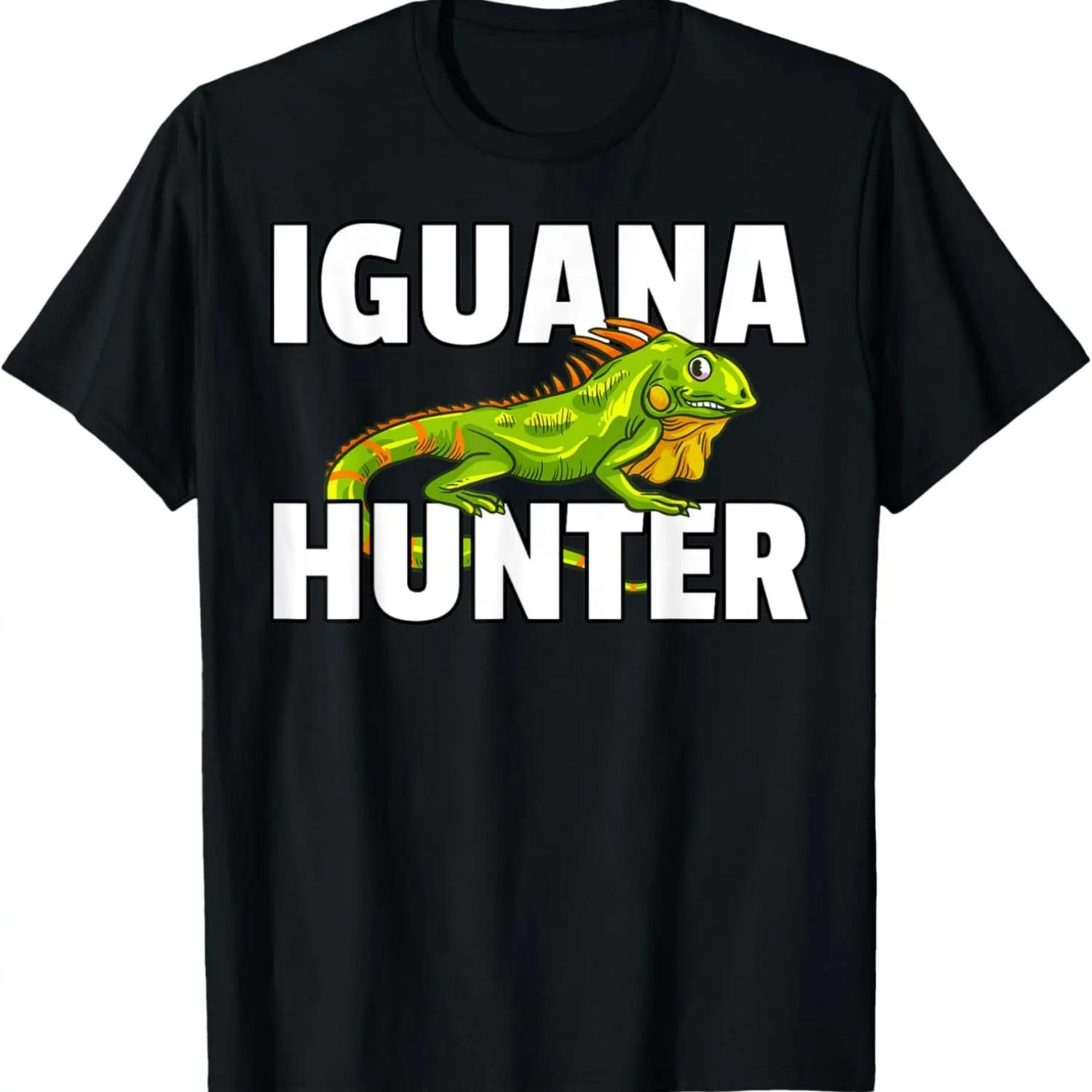 Iguana Hunter Reptile Gift Lizard Hunting T-Shirt XXXXXL чорний
Iguana Hunter Reptile Gift Lizard Hunting T-Shirt XXXXXL чорний