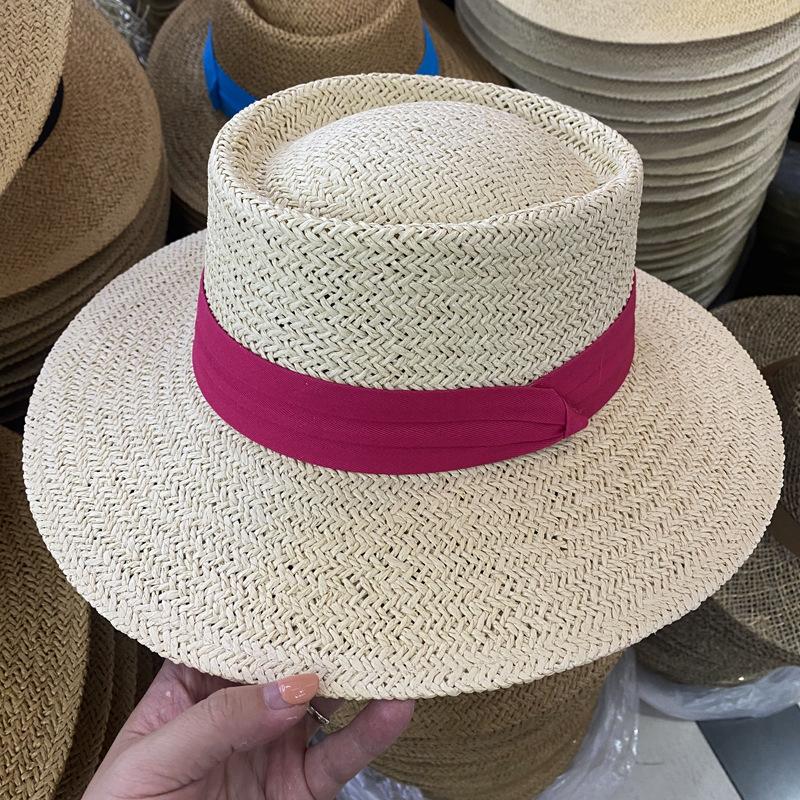Spring Summer Breathable Straw Hats For Women Fashion Casual Fedora Hat Outdoor Concave Top Travel Hats Panama Beach Sun Hat 56-58CM
Spring Summer Breathable Straw Hats For Women Fashion Casual Fedora Hat Outdoor Concave Top Travel Hats Panama Beach Sun Hat 56-58CM
