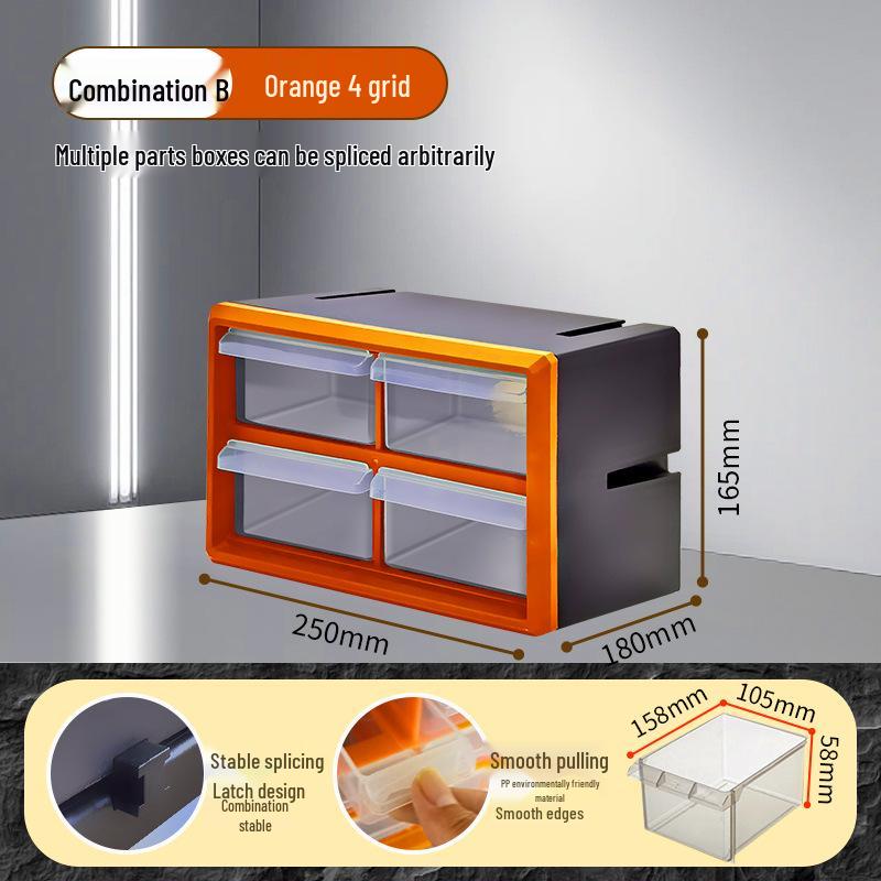 A909 Штабелируемый ящик-органайзер - Вертикальное и горизонтальное решение для хранения
A909 Штабелируемый ящик-органайзер - Вертикальное и горизонтальное решение для хранения