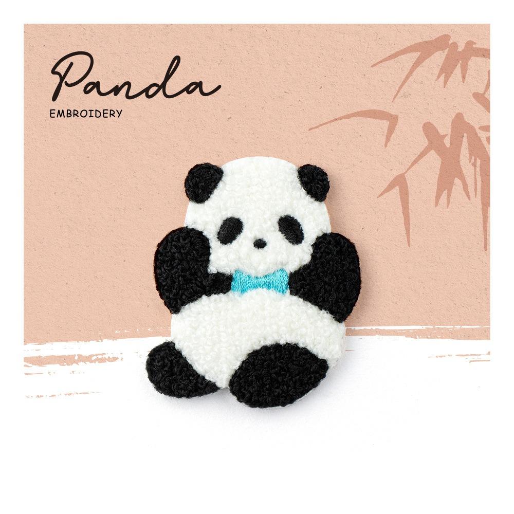 Cute Embroidery Panda Pin Exquisite Cloth Badge Creative Panda Brooch Bag Decoration Style 16
Cute Embroidery Panda Pin Exquisite Cloth Badge Creative Panda Brooch Bag Decoration Style 16