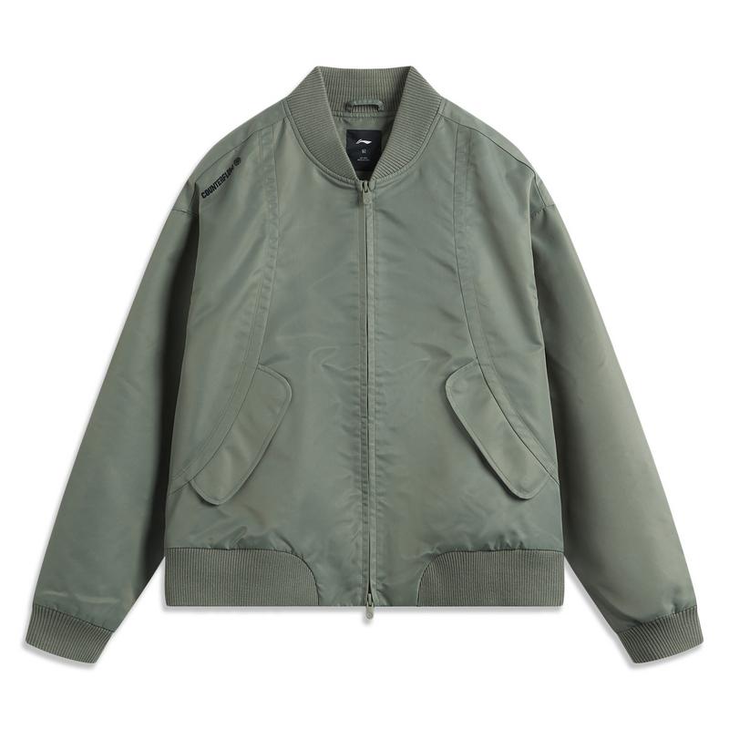 Li Ning CF Series Solid Color Zip Baseball Collar Comfortable Breathable Loose Jacket Women jackets Luo-Yan-Green AJDU336-1 S
Li Ning CF Series Solid Color Zip Baseball Collar Comfortable Breathable Loose Jacket Women jackets Luo-Yan-Green AJDU336-1 S