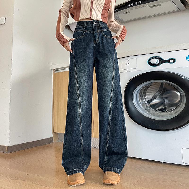 Women s Retro Patchwork Wide-Leg Floor-Length Jeans Extra Small
Women s Retro Patchwork Wide-Leg Floor-Length Jeans Extra Small