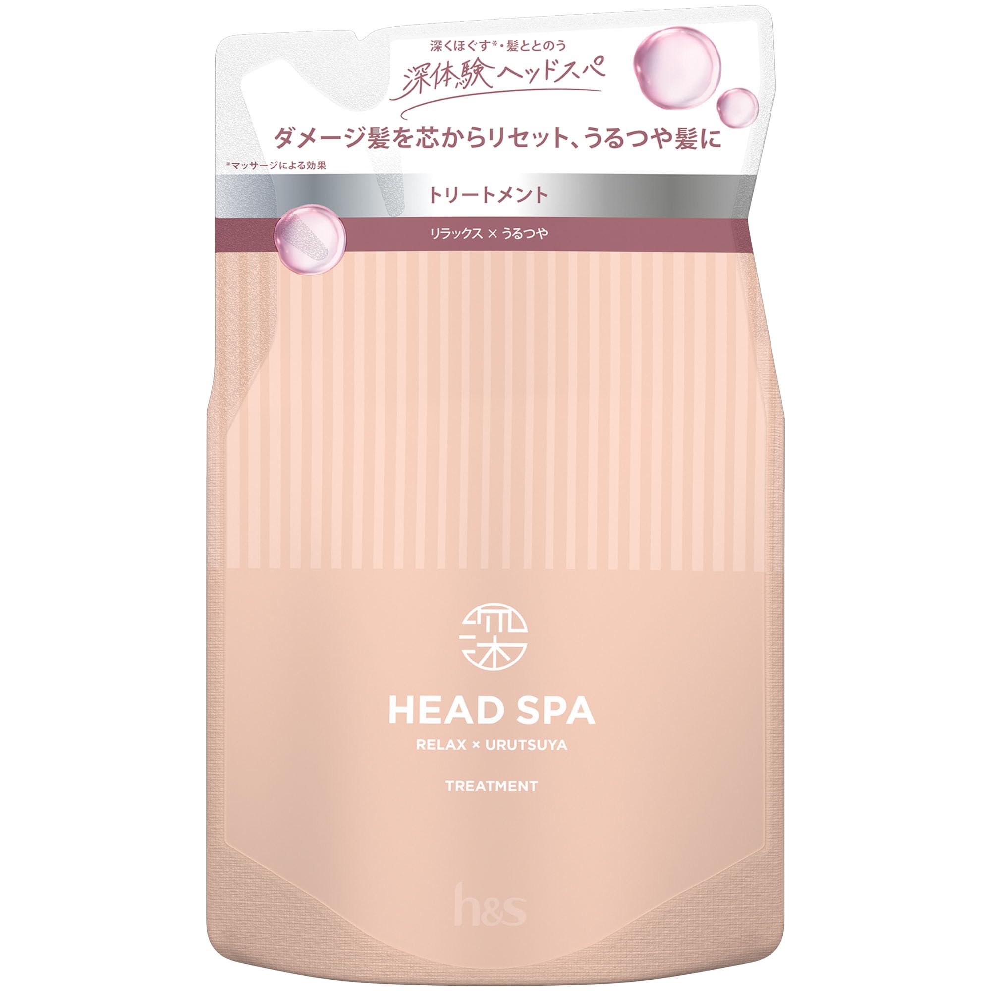 Deep Experience Head Spa Treatment Refill 350 г Relax x Urutsuya h&s H&S 
Deep Experience Head Spa Treatment Refill 350 г Relax x Urutsuya h&s H&S