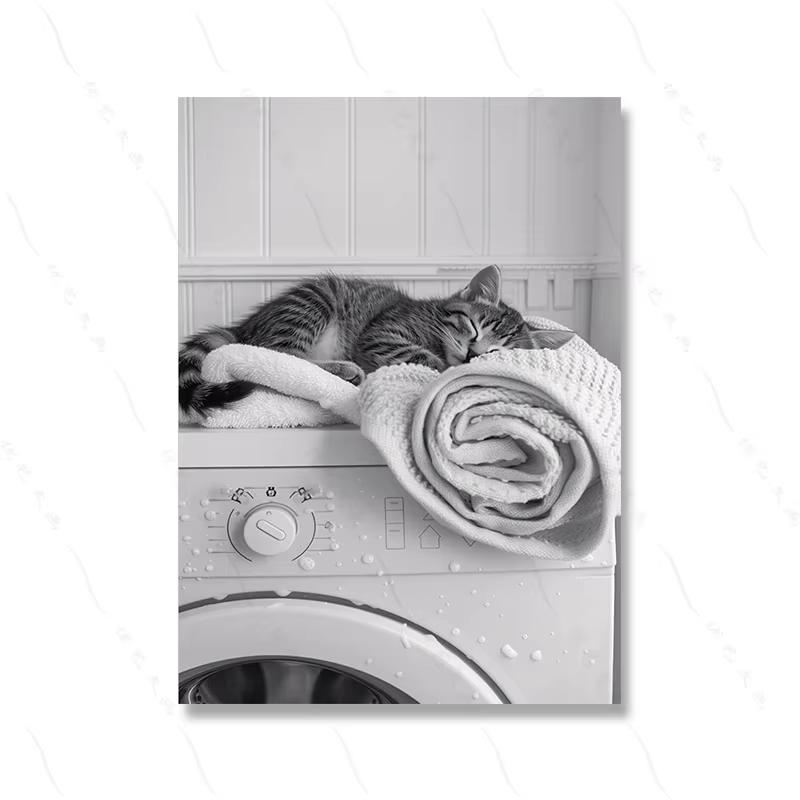 Милый жираф, пингвин, тигр в стиральной машине, постер, декор для прачечной, картина, забавное настенное искусство для прачечной, печать на холсте 21cm×30cm NoFrame
Милый жираф, пингвин, тигр в стиральной машине, постер, декор для прачечной, картина, забавное настенное искусство для прачечной, печать на холсте 21cm×30cm NoFrame